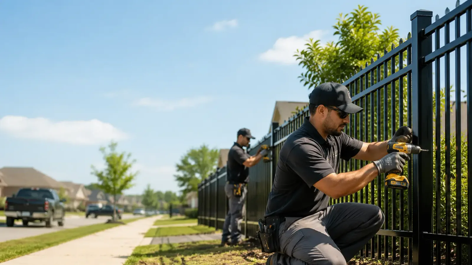 Metal Fence Installation in Harrodsburg, KY